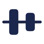 Align Vertical Center SVG Icon